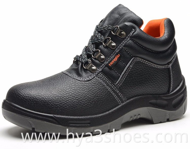 Hot Selling Cheap Genuine Leather Safety Shoes